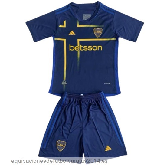 Nuevo 3ª Conjunto De Niños Boca Juniors 23/24 Azul Baratas